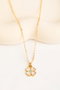 Heliophilia Silver Collar de Metal Dorado CHRM15018
